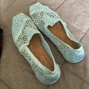 Toms light blue: super cute